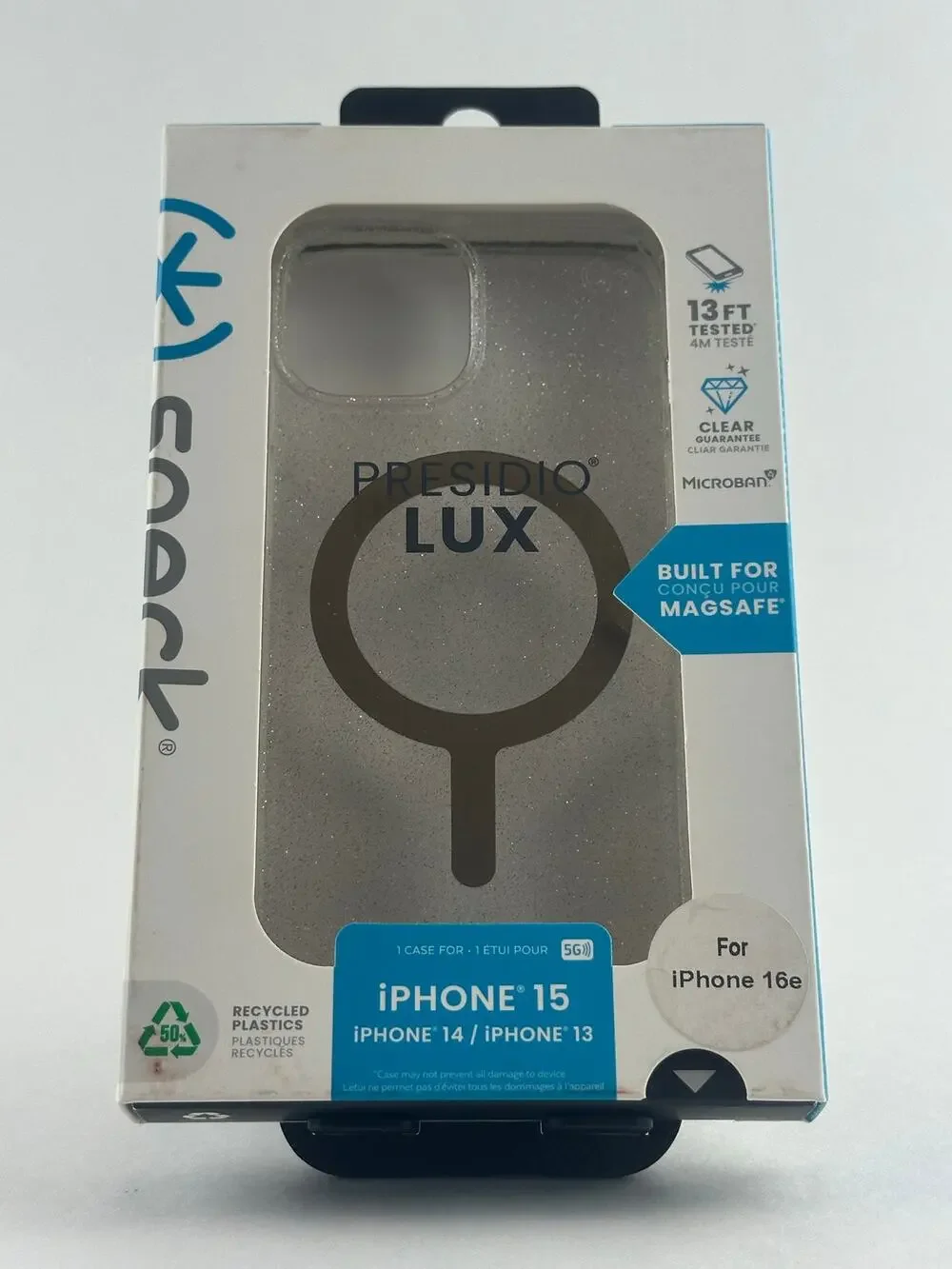 Speck Presidio Lux iPhone 15/14/13 Glitter MagSafe Case NWT MSRP: $55.00